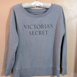 Victoria’s Secret oversized neck sweatshirt, size small
